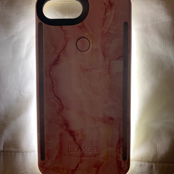 New LUMEE Duo LED Lighting PinkQuartz IPhone - Picture 3 of 7